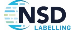 NSD labelling